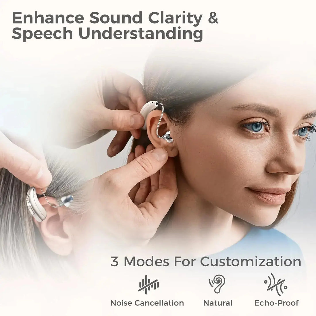 LINNER Clarity OTC Hearing Aids