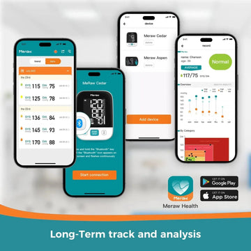 Mearw Cedar Bluetooth Blood Preesure Monitor Linner