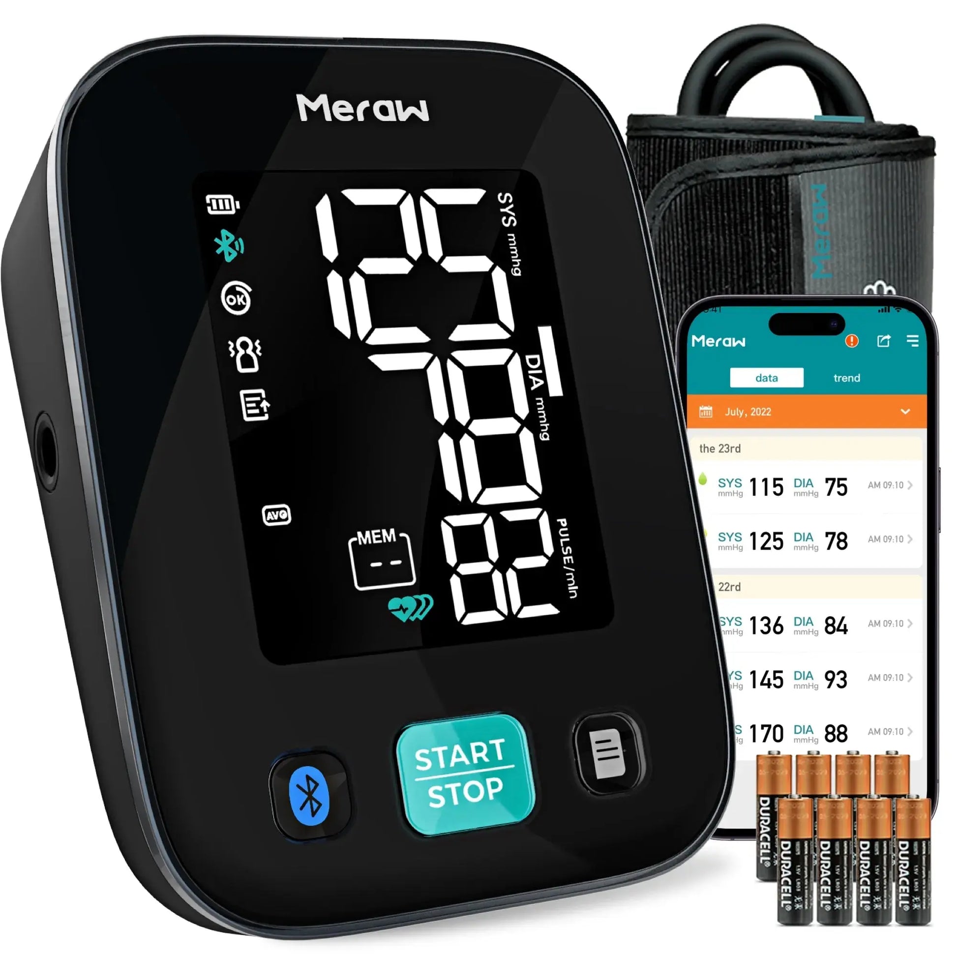 Mearw Cedar Bluetooth Blood Preesure Monitor Linner