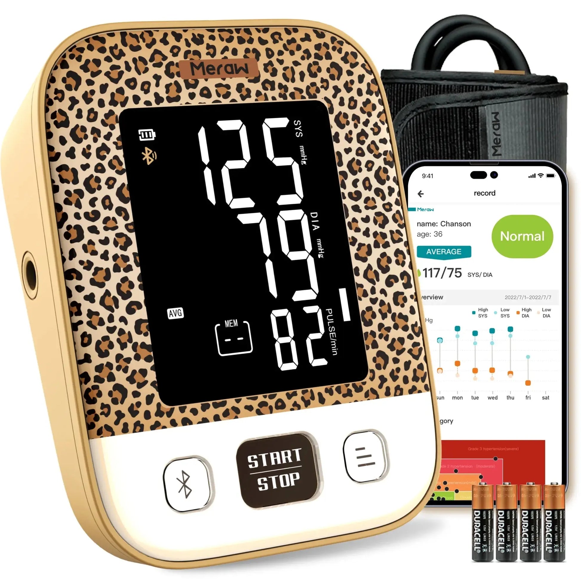 Mearw Cedar Bluetooth Blood Preesure Monitor Linner